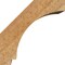 Ekena Millwork 6"W x 6"D x 6"H Imperial Rough Sawn Knee Brace, Western Red Cedar BRC06X06X06IMP00RWR - alternate 2